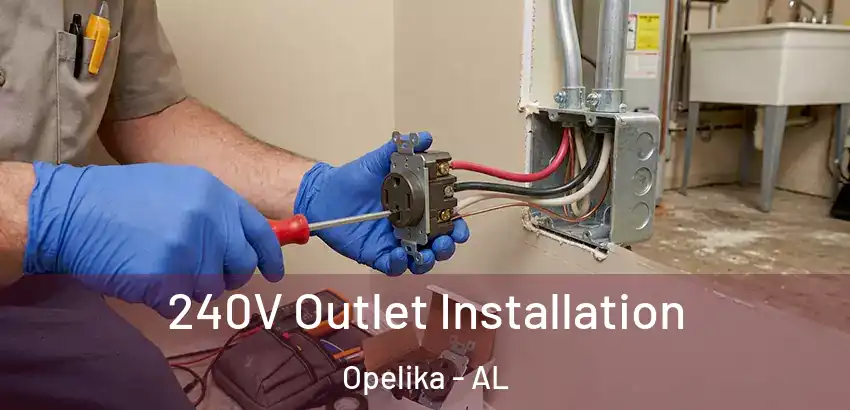 240V Outlet Installation Opelika - AL