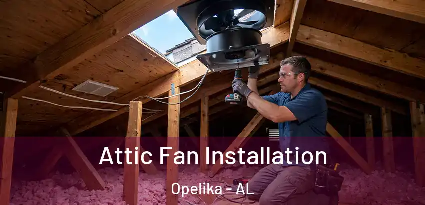 Attic Fan Installation Opelika - AL