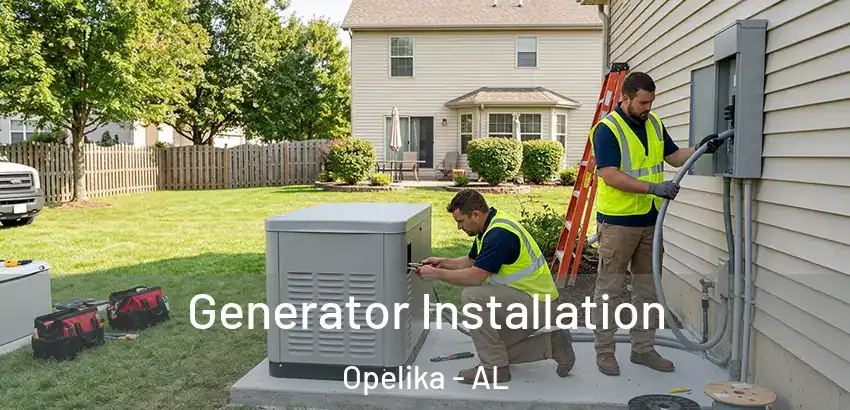  Generator Installation Opelika - AL