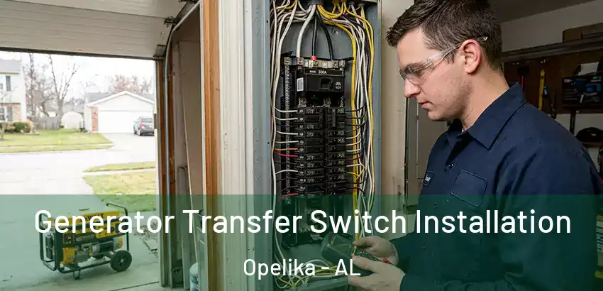 Generator Transfer Switch Installation Opelika - AL