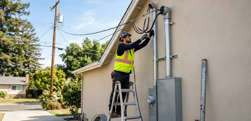 Electrical Service Entrance and Mast Upgrade in Opelika