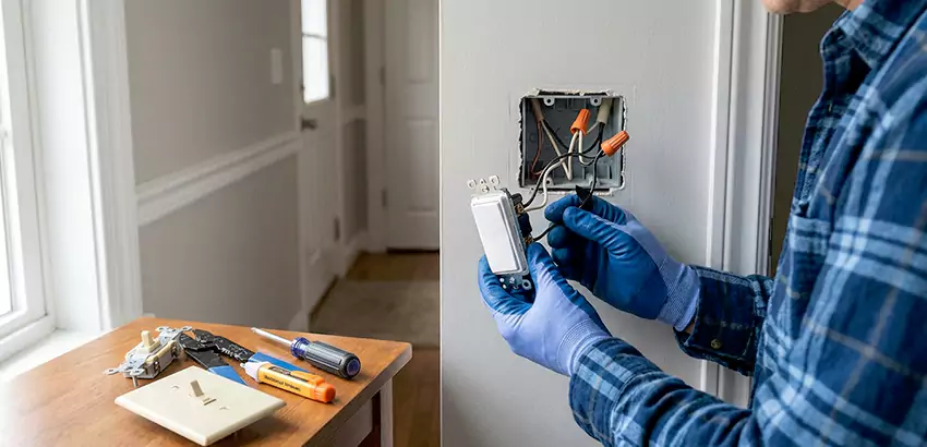 Motion Sensor Light Switch Replacement in Opelika