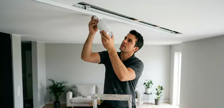Recessed Track Lighting Installation in Opelika