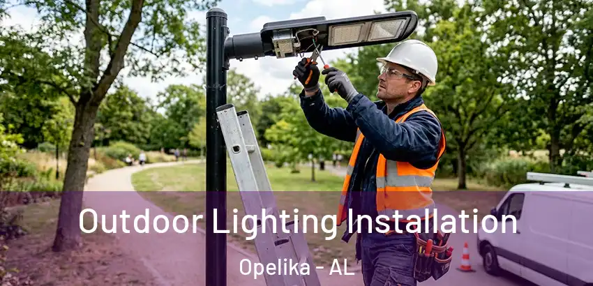 Outdoor Lighting Installation Opelika - AL