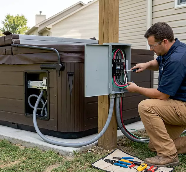 Professional Hot Tub Electrical Installation: Your Local Spa Wiring Team in Opelika, AL